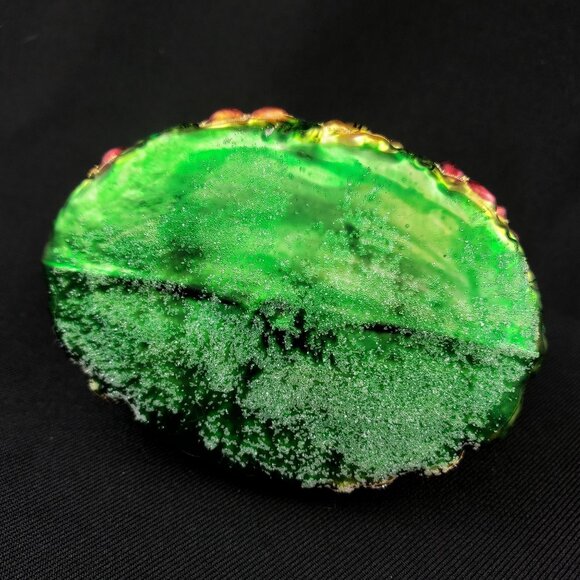 Vintage Radko Springtime Jubilee Easter Basket Bunny Rabbit Glass Ornament - Picture 8 of 13